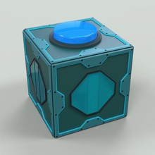 meeseeks box rick morty gadget motry 3d print model - Mito3D