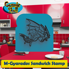 mega gyarados sandviç pul pokemon Ejderha Su Magikarp Gyarados Gigantamax ekmek mutfak araç dekorasyon hediye işlevsel 3d print model - Mito3D