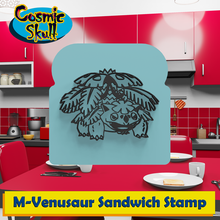 mega-venusaur sandwich stamp pokemon bulbasaur ivysaur mega venusaur bread kitchen tool decoration gift functional 3d print model - Mito3D