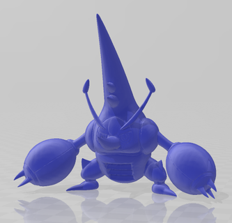 mega Heracross megaheracross Pokémon 3d print model - Mito3D
