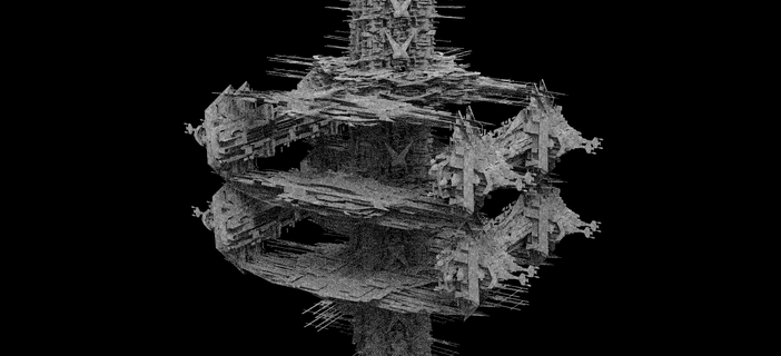 mega sci fi ciudad complejo estación 2 castillo catedral antiguo Foto día tendencias historia arquitectónico kitbash fantasía equipo torre edificio transmitido sangre juego exterior ciencia 3d print model - Mito3D
