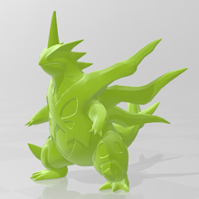 Mega Tyranitar Megatyranitar Pokémon 3d print model - Mito3D