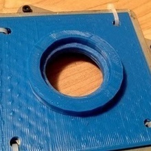 mega ultimachine do eixo da caixa de rolamento montagem vários adaptador filamento mbi o sketchup spool 3d print model - Mito3D