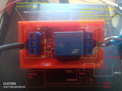 méga zéro heated bed principale Puissance 220v 200w 3d imprimantes 3d print model - Mito3D