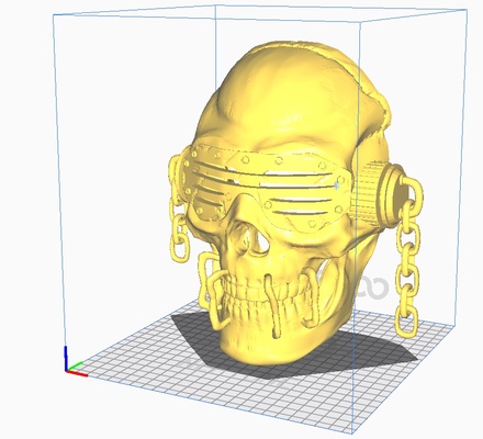 megadeth maske rosten frieden maske vic rasselkopf rost schwer metall eisen mädchen dave mustaine 3d print model - Mito3D