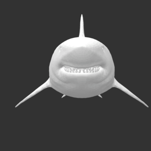 megalodon juego fresco gme el tiburón detaild increible 3D print model - Mito3D