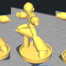 megaman 3d model game mega man 3d print model - Mito3D