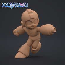 megaman action figurine 3d print model - Mito3D