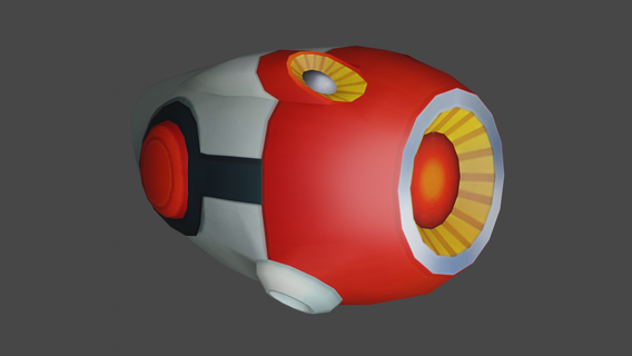 megaman x - first armor cannon Game 3d print model - Mito3D