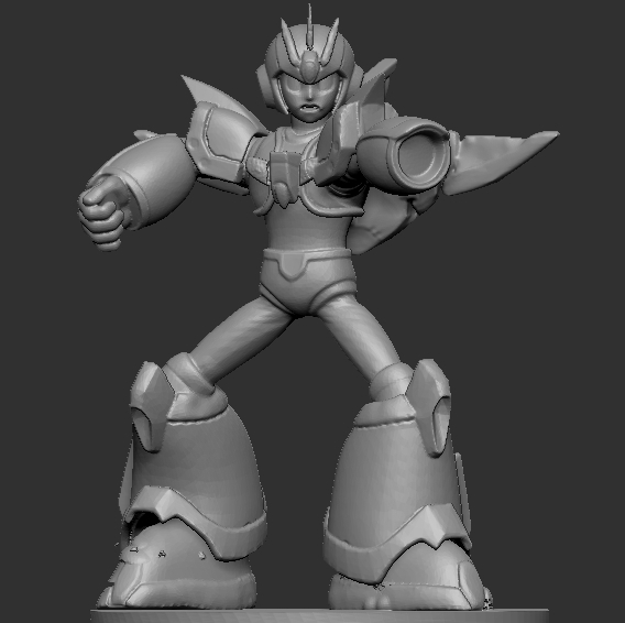 megaman x ultimate armor figure 3D print model - Mito3D