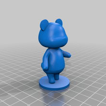 megan - animal crossing juego juguete de accesorios teddy el meñique panda oso 3d print model - Mito3D
