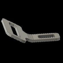 megane 3 4 sûre la ceinture loquet de fermeture plaque gadget coffre-fort 3d print model - Mito3D