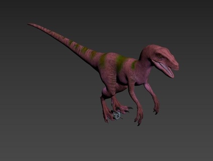 megaraptor dino raptor dinosaur toy 3d print model - Mito3D