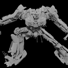 megatron jogo transformadores bumblebee robô sci fi gratuito optimus prime 3d print model - Mito3D