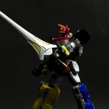 megazord poder da espada jogo brinquedos miniaturas sentai super-herói power rangers figuras de ação 3d print model - Mito3D