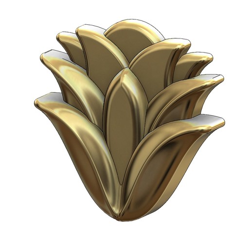 kına kolye süsü 3d yazıcı modeli çiçek küpe takı yazdırılabilir bracelate altın Gümüş mücevher süs cazibe bilezik Hint yaprak sterling 3D print model - Mito3D