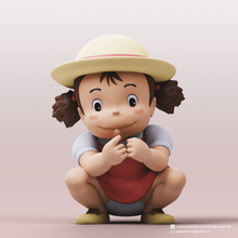 mei kusakabe vicino casa totoro carina fan art ghibli Hayao Miyazaki mio Totoro scolpire scultura Studio Ghibli sculture 3d print model - Mito3D