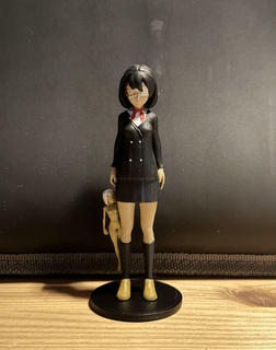 mei misaki menina anime Horror Espirrar sangue 3d modo personagem morte 3d print model - Mito3D