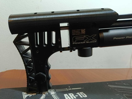 mejillera izquierda rifle fx impacto m3 mk2 pcp armas aire 3d print model - Mito3D