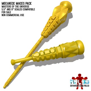 mekaneck mazas paquete motu compatible Motuo maestros universo personalizado figuras acción rbl3d hombre origina 200x Mazo 3d print model - Mito3D