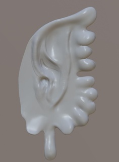 Mélanie Martinez portails oreilles bébé rose 3d print model - Mito3D