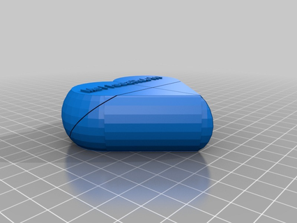 melissa Robin ön monte gizli kalp Kutu özelleştirilmiş etkileşimli Sanat yenilik 3d print model - Mito3D