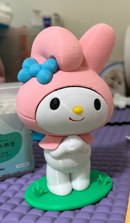 melody 3d puzzle melody toy puzzle cute adorable sanrio  3d print model - Mito3D