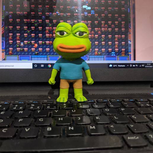 meme frog bomb crypto art