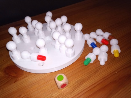 memoria juego color tablero 3d print model - Mito3D