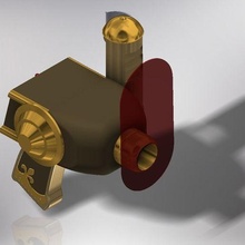 memory gun game cartoon disney gravity falls prop props 3d print model - Mito3D