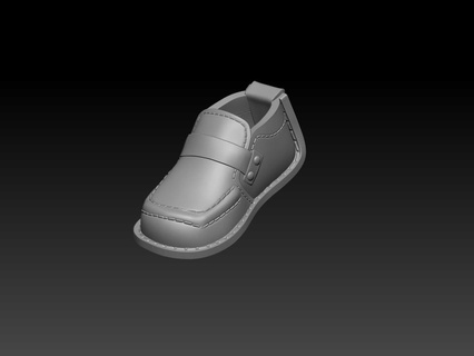 Herren Baby Schuhe 3d print model - Mito3D