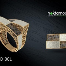 uomini-ring gioielli noktaring goldring uomini anello 3d print model - Mito3D