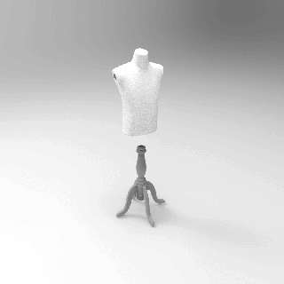 Hommes mannequin stl 3d impression 3d print model - Mito3D