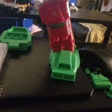 menasor pies transformadores combinador guerras cw juguete 3d print model - Mito3D
