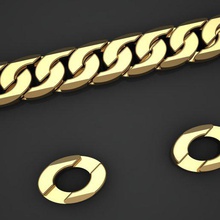 Herren braslate Kette Schmuck - Armband Juwel braslatelock lock box gold Silber 3dprintable bedruckbar ist cnc bracelete Ausrüstung jewells Diamanten Spangen Verschluss Halsketten 3d print model - Mito3D