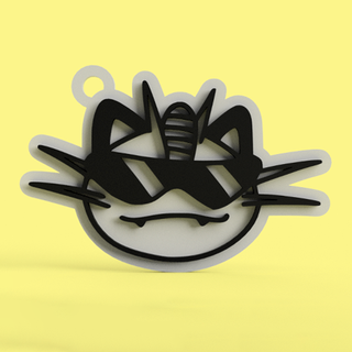 miyav anahtarlık moda pokemon Sanat 3d print model - Mito3D