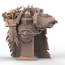 merapi 40k warhammer malleus vulkan 3d print model - Mito3D