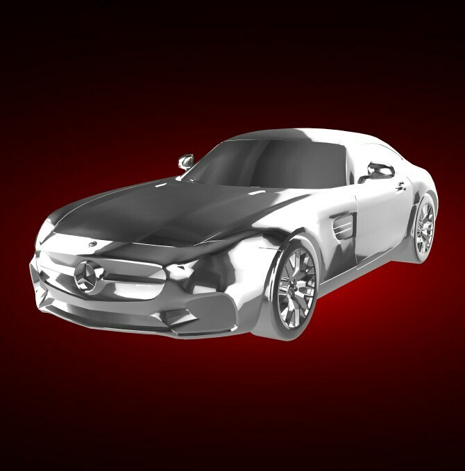mercedes amg gt casa 2016 SUV automóvel carro veículo comício raça Esportes derby Super 3D print model - Mito3D