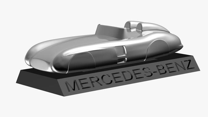 mercedes benz 300 slr 1955 art modèle 3d print model - Mito3D