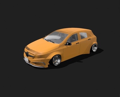 mercedes benz class art 250 auto réplique voiture véhicule étranger sedan gare wagon sports 3d print model - Mito3D