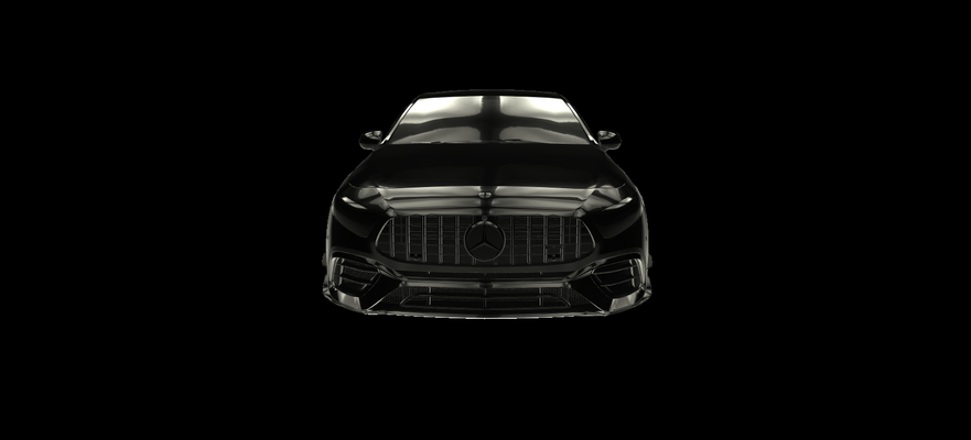 mercedes-benz a45s sedan game auto car cars 3d print model - Mito3D