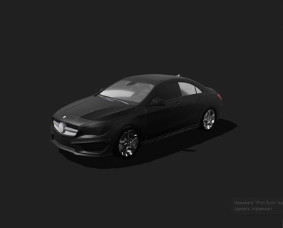mercedes benz cla Sanat Mercedes 250 Oto kopya araba otomobil araç Dış sedan istasyon vagon Spor Dalları 3d print model - Mito3D