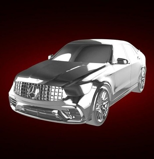 mercedes benz glc amg casa mercedes benz glc amg 2021 mercedes benz glc amg mercedes glc amg moderno carro veículo luxo carro turnê protótipo hipercarro conceito carro 3d print model - Mito3D