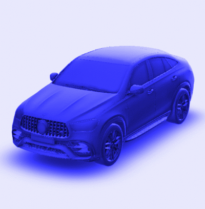 mercedes benz gle63s amg coupe 2021 ev parlamak gt turbo araba yarış suv araç asfalt gta forza ralli derbi v8 çift turbolu 3d print model - Mito3D