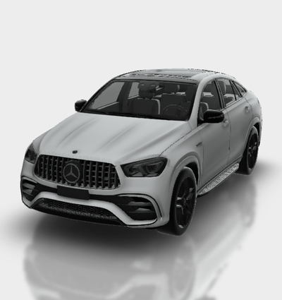 mercedes benz gle 2022 casa automobile macchina veicolo rally gara gli sport derby supercar gt 3d print model - Mito3D