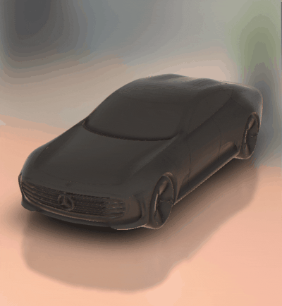 mercedes benz iaa casa conceito turbo gt raça veículo suv comício esportes carro biturbo automóvel 3d print model - Mito3D
