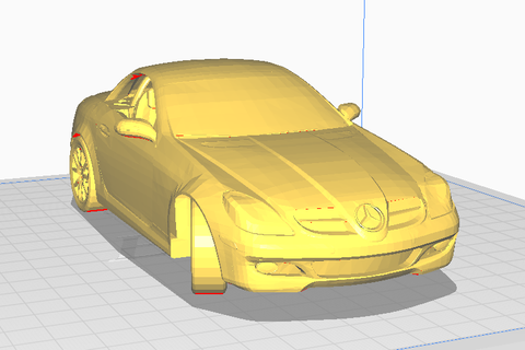mercedes benz slk350 Spiel Autos verwenden 2023 Mercedes Benz 3d print model - Mito3D