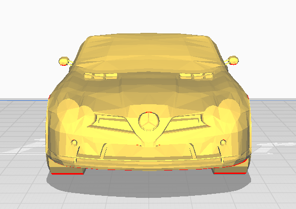 mercedes benz slr Roadster Spiel Autos verwenden 2023 Mercedes Benz 3D print model - Mito3D