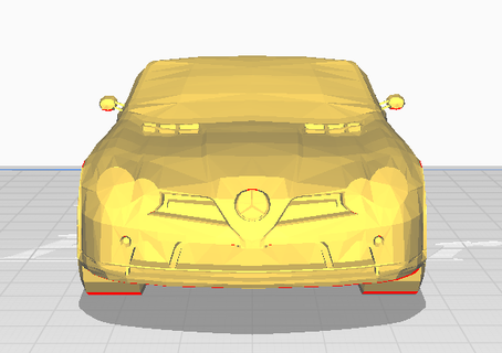 mercedes benz slr coche turismo juego coches utilizar 2023 3d print model - Mito3D