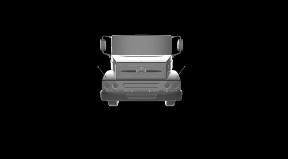 mercedes 2320 voitures camion voiture camions pétrolier tracteur commercial véhicule autocamion lkw 3d print model - Mito3D